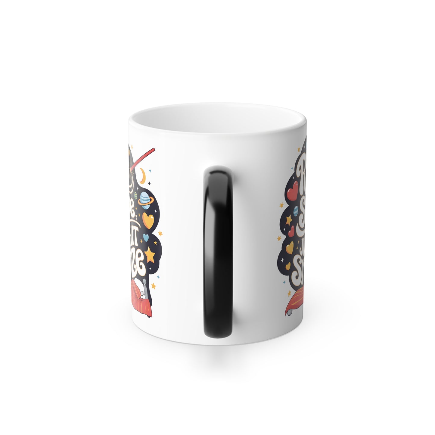 Rise and Shine or Just Hit Snooze - Color Morphing Mug, 11oz