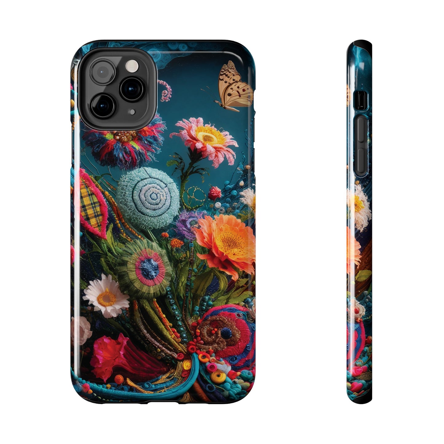 Botanical Sewing Whimsy - Tough Phone Cases