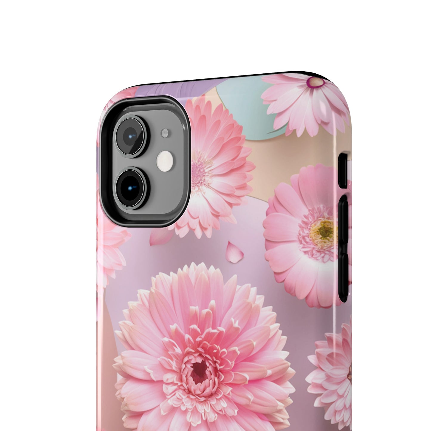 Pink Floral Bliss - Tough Phone Cases
