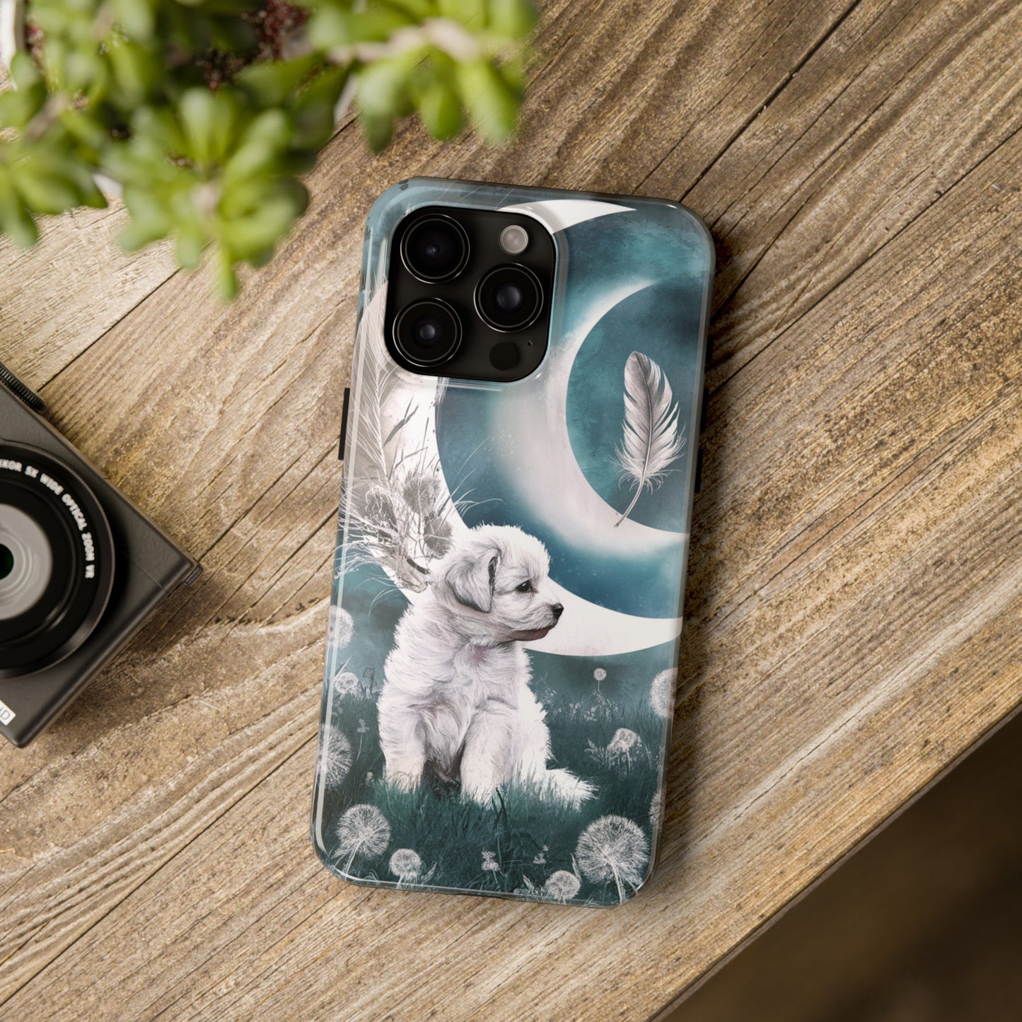 Enchanted Lunar Pup - Tough Phone Cases