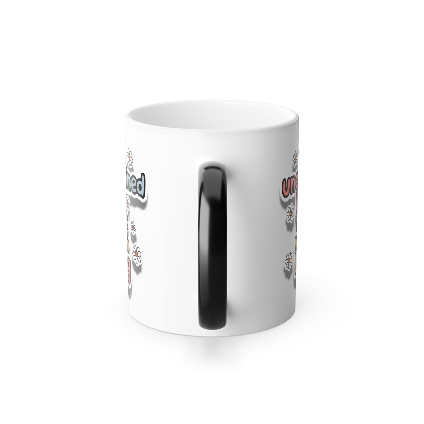 The Unexamined Life is Not Worth Living - Color Morphing Mug, 11oz