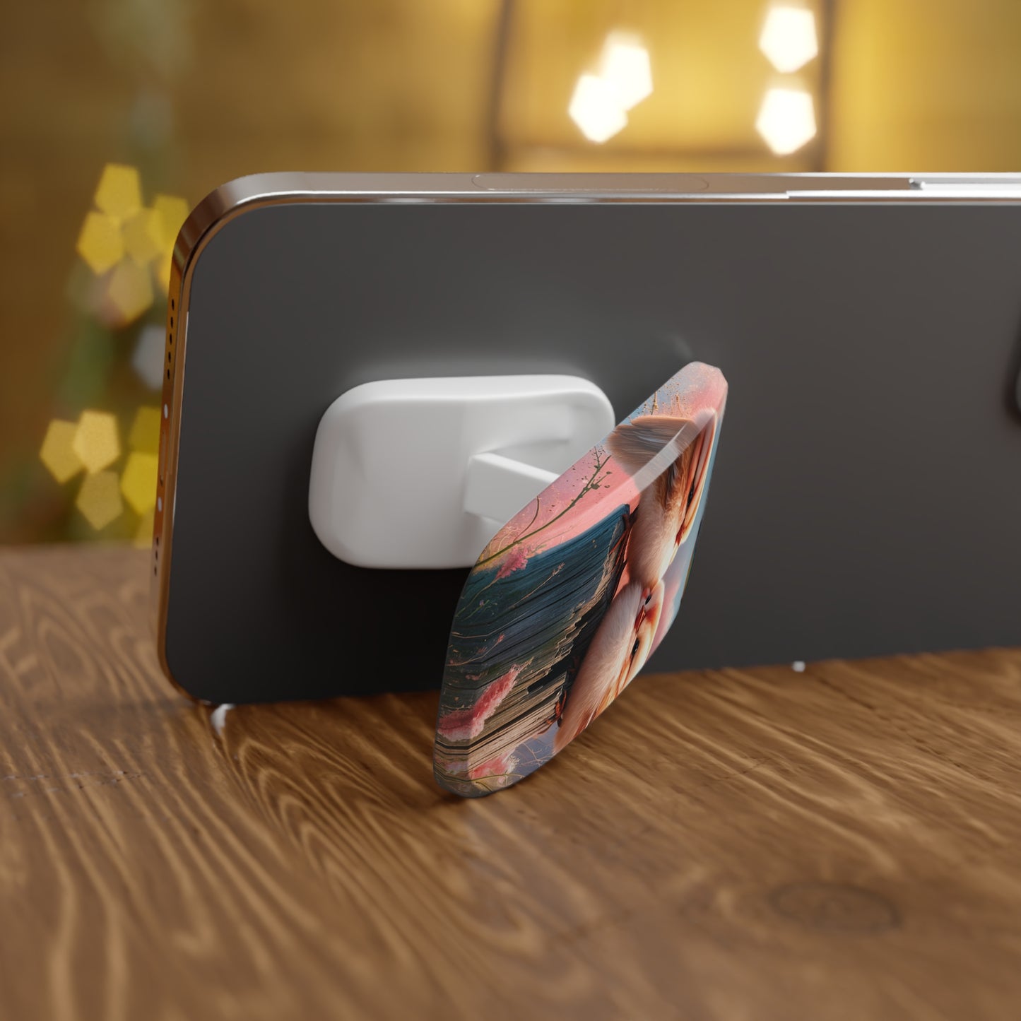 Perch-fect Pair: Double the Fluff, Double the Tweet - Phone Click-On Grip