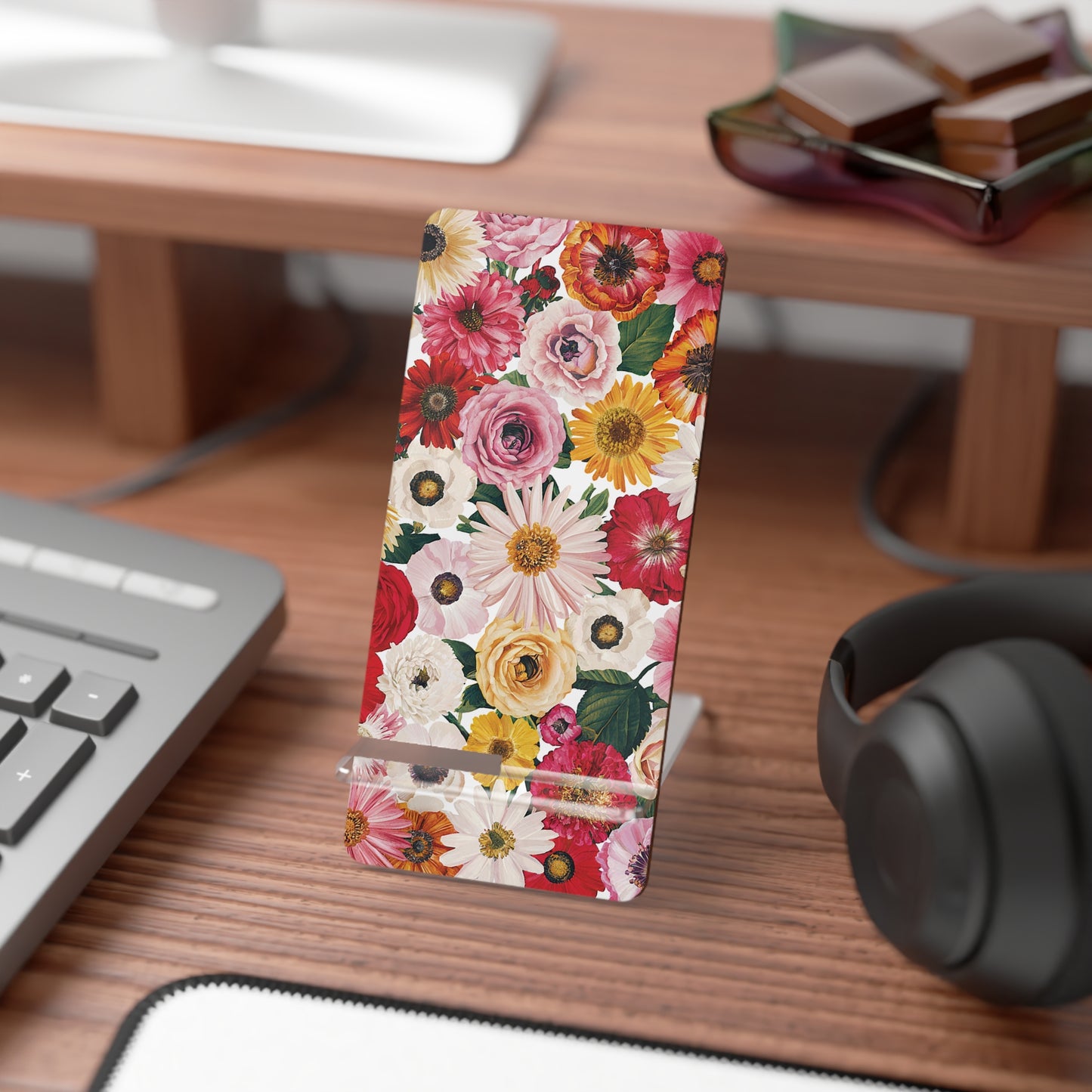 Floral Kaleidoscope - Display Stand for Smartphones