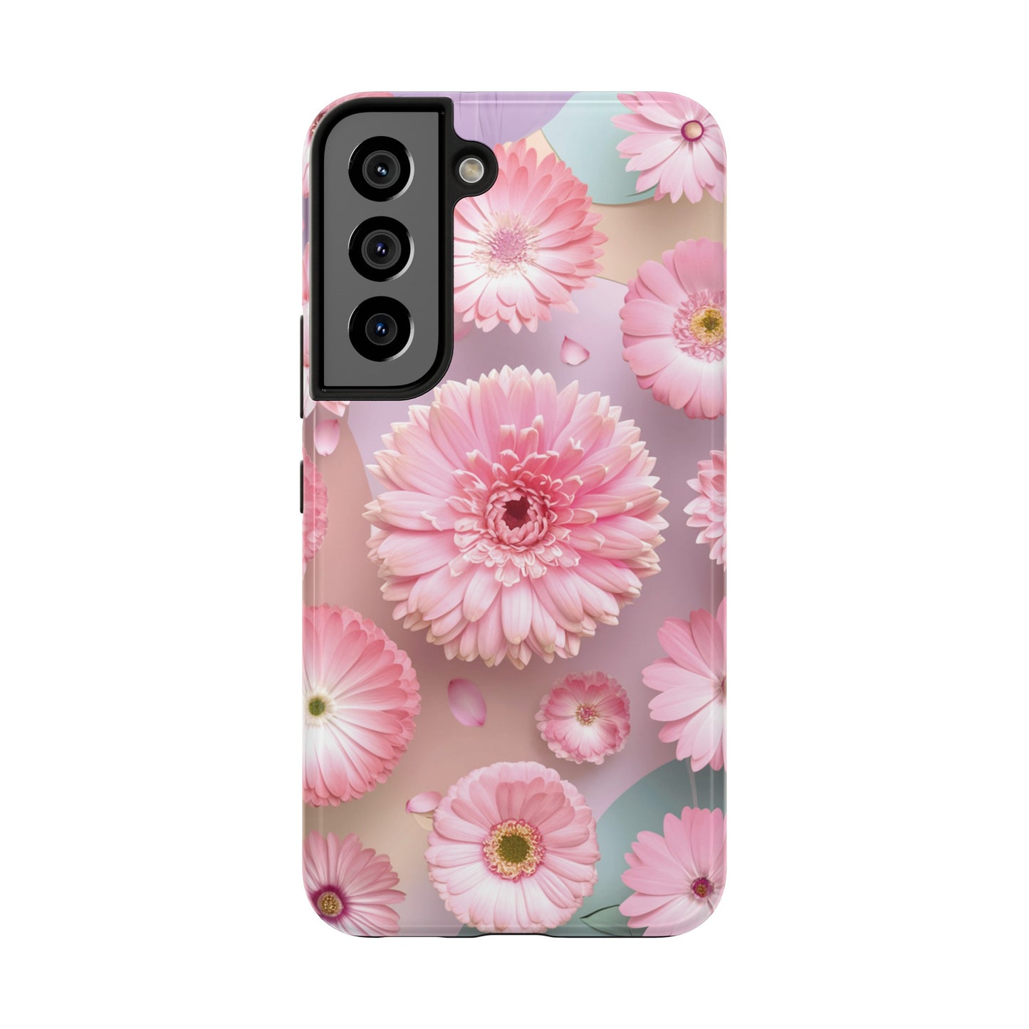 Pink Floral Bliss - Tough Phone Cases