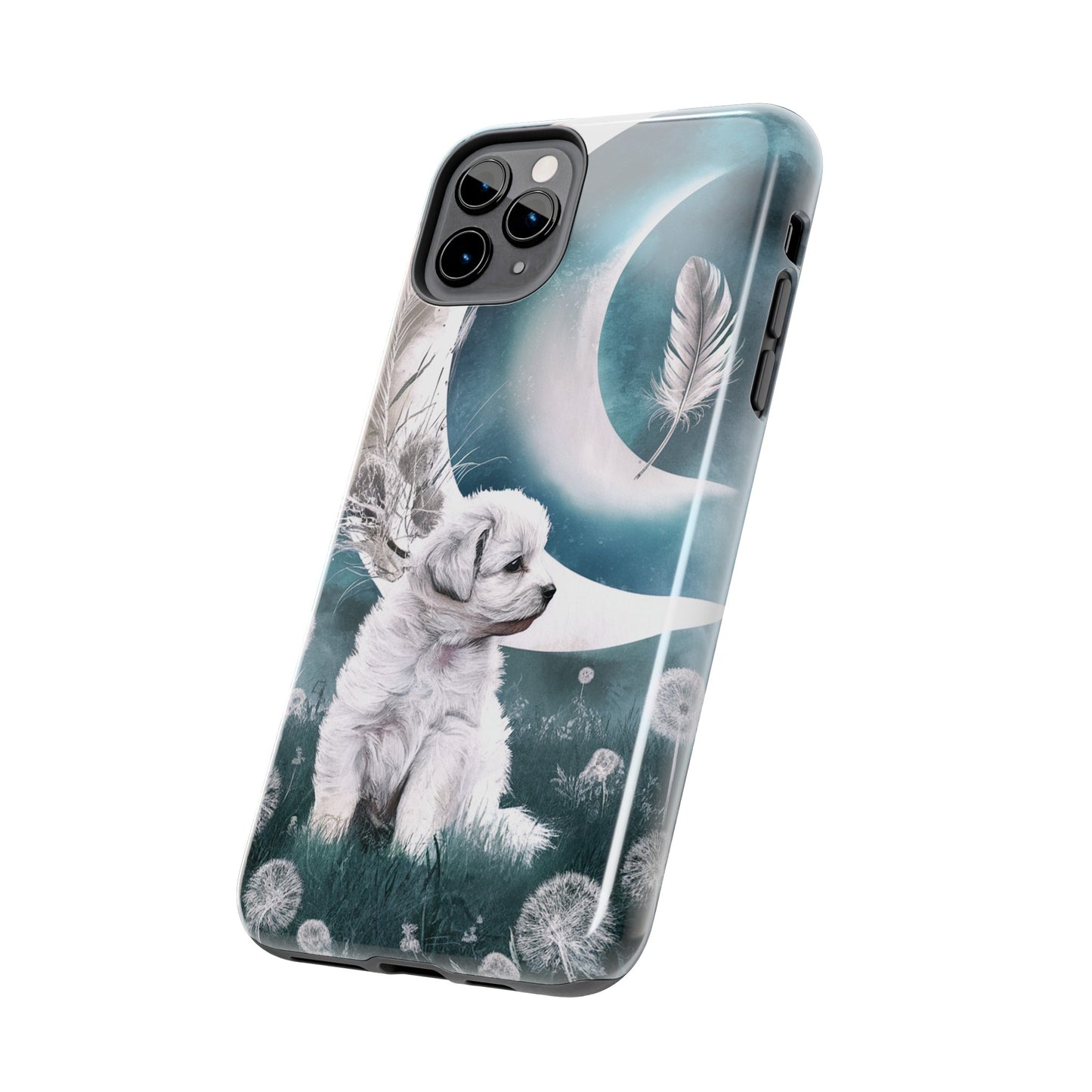 Enchanted Lunar Pup - Tough Phone Cases