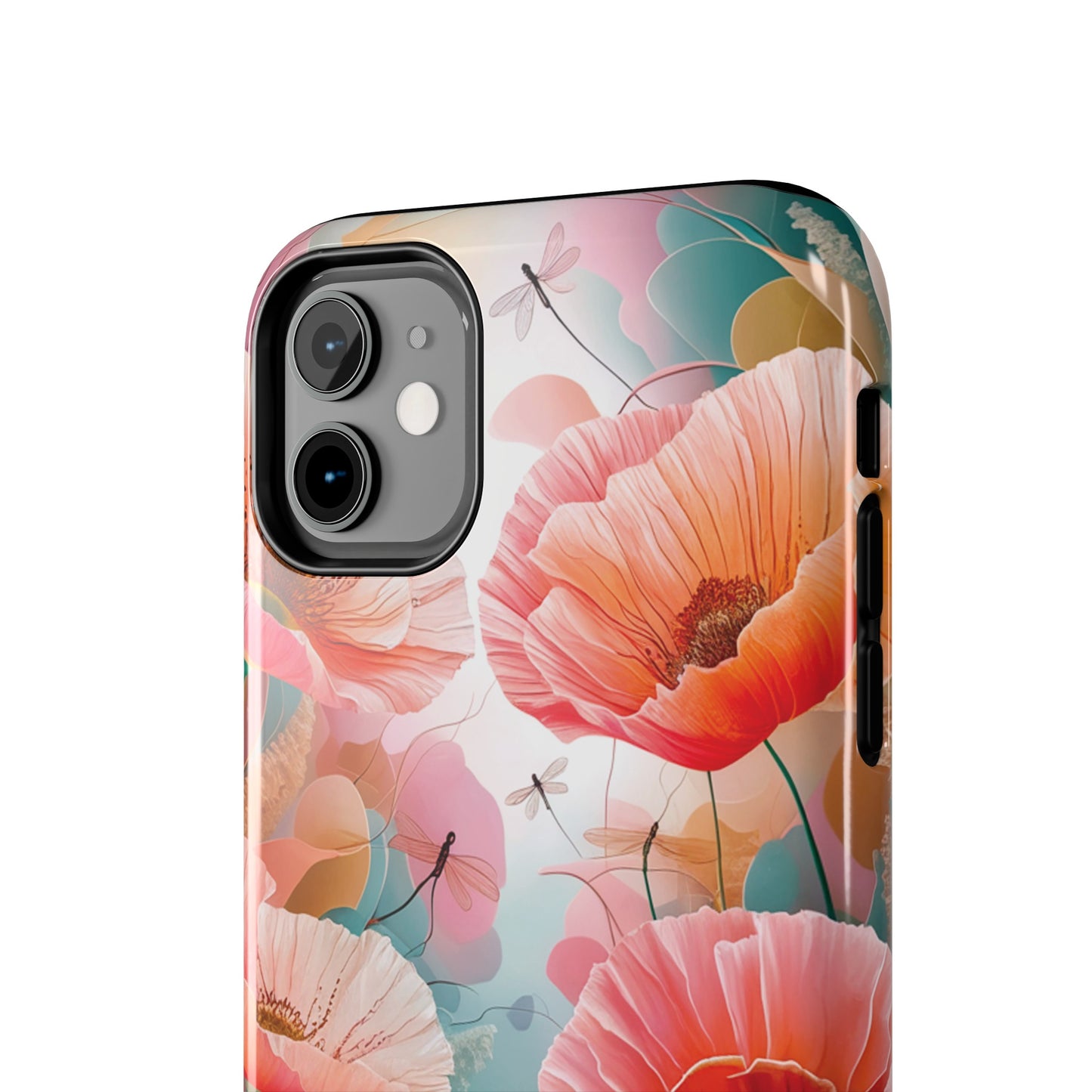 Whimsical Wings and Petal Whispers - Tough Phone Cases