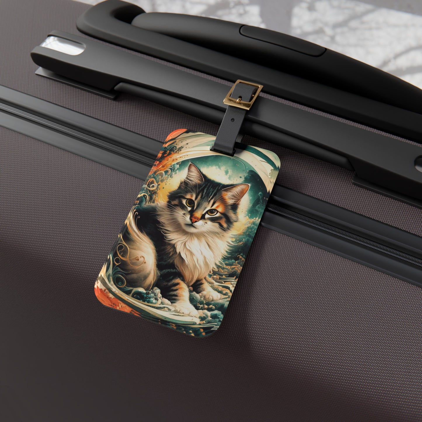 I am a Regal Cat - Luggage Tag