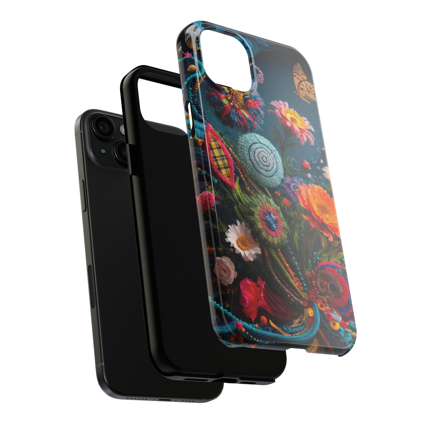 Botanical Sewing Whimsy - Tough Phone Cases