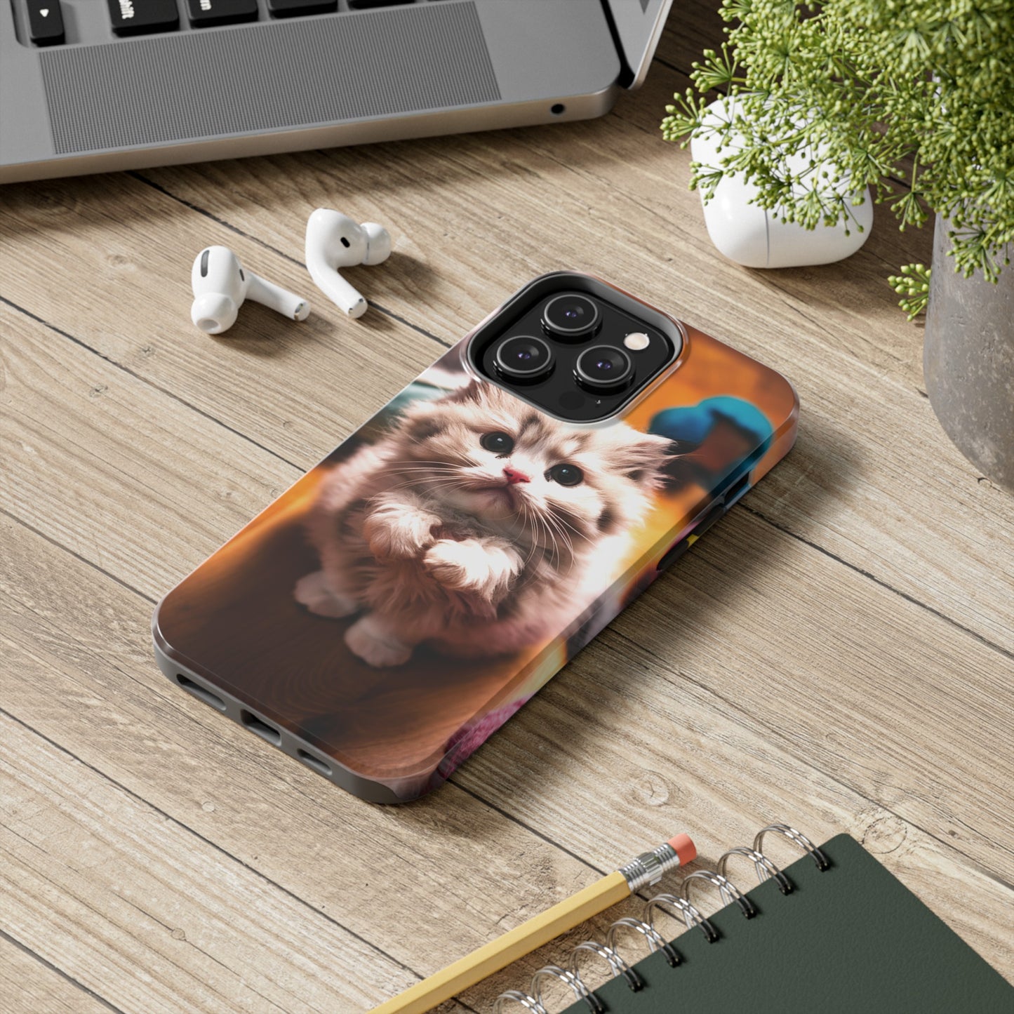 Purrfect Plea - Tough Phone Cases
