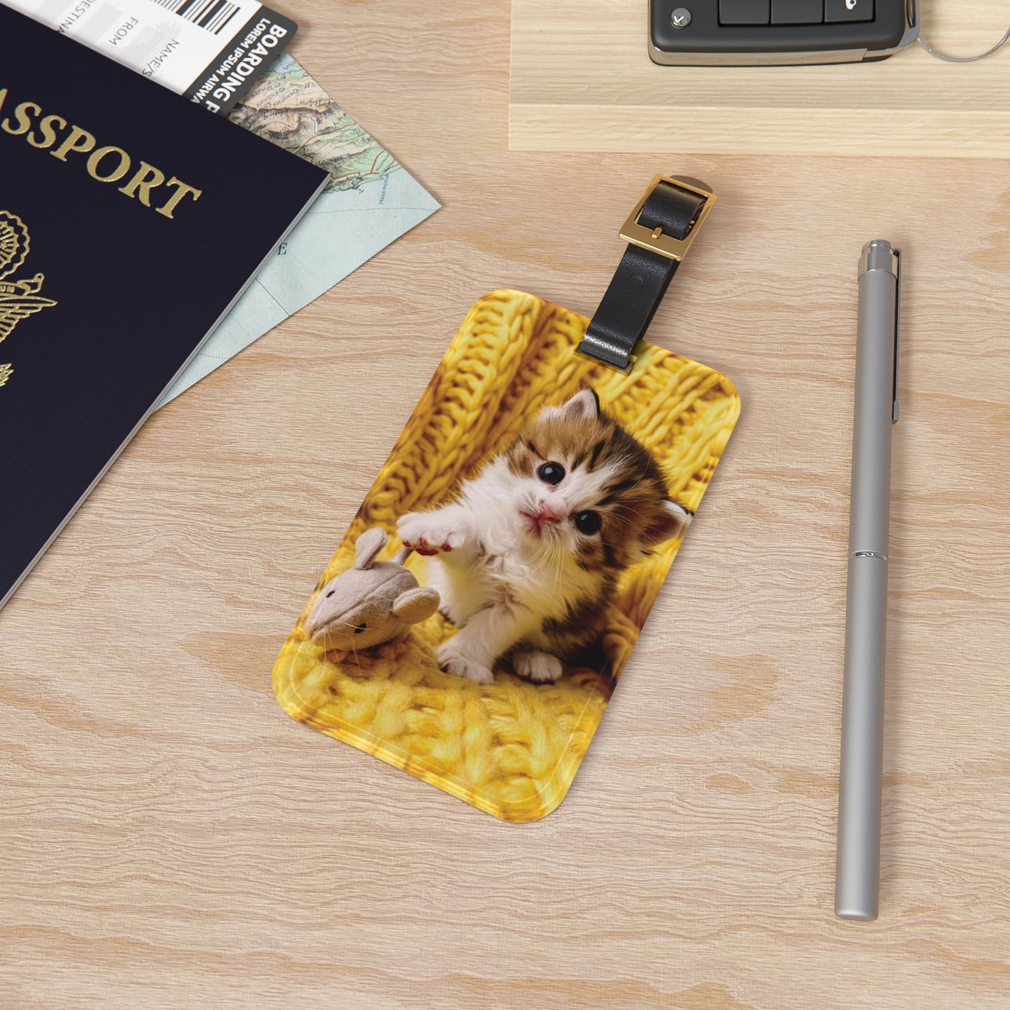 Sunshine Kitten - Luggage Tag