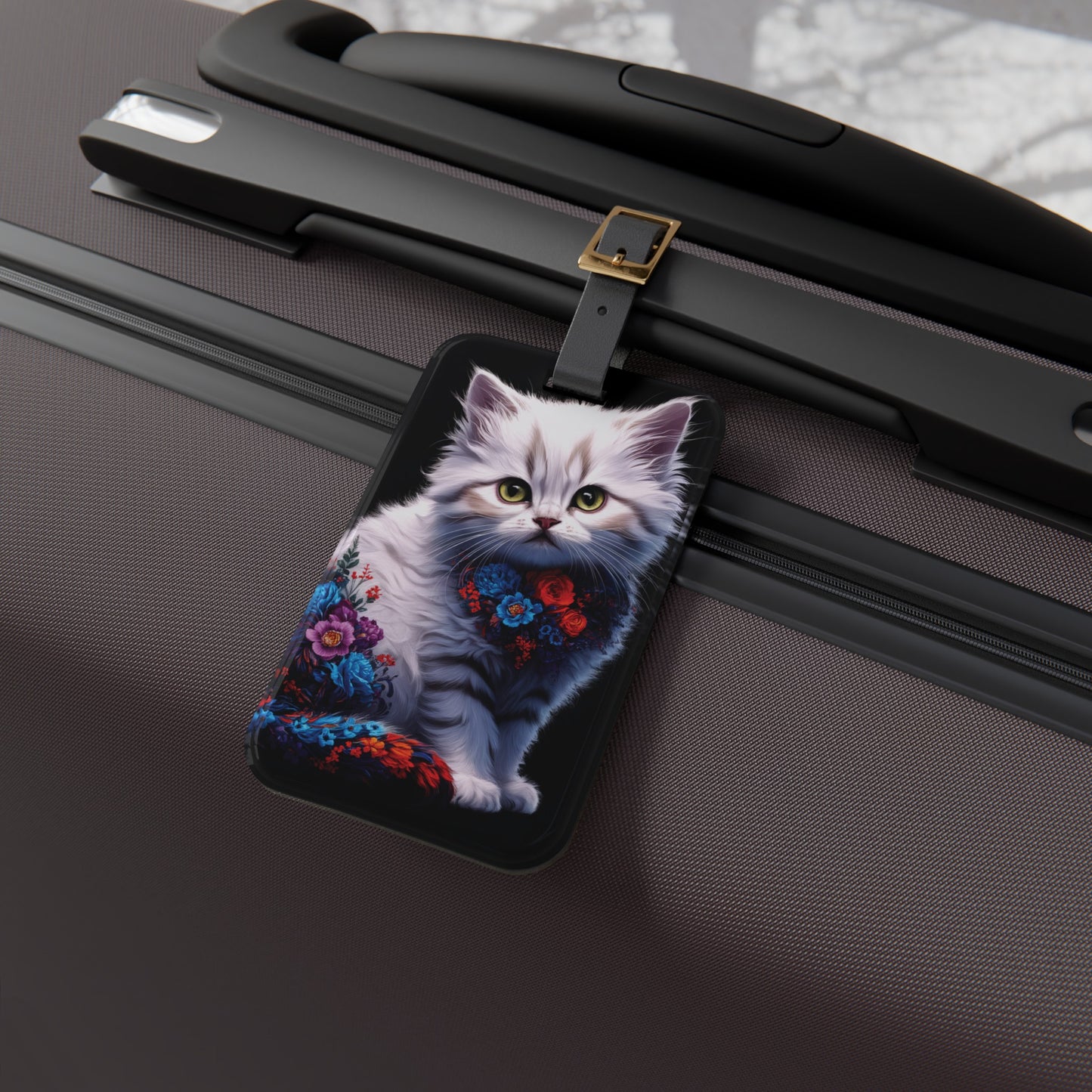 Just a Scottish Fold Kitten - Luggage Tag
