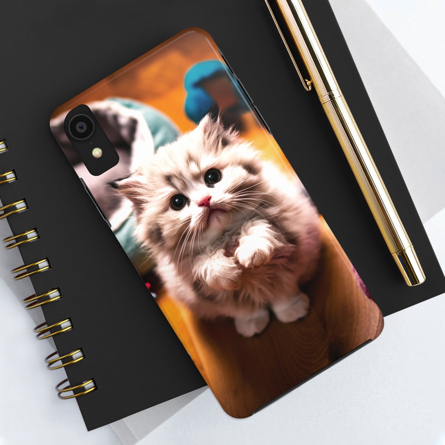 Purrfect Plea - Tough Phone Cases