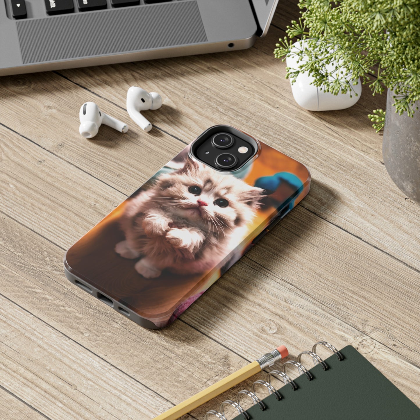 Purrfect Plea - Tough Phone Cases