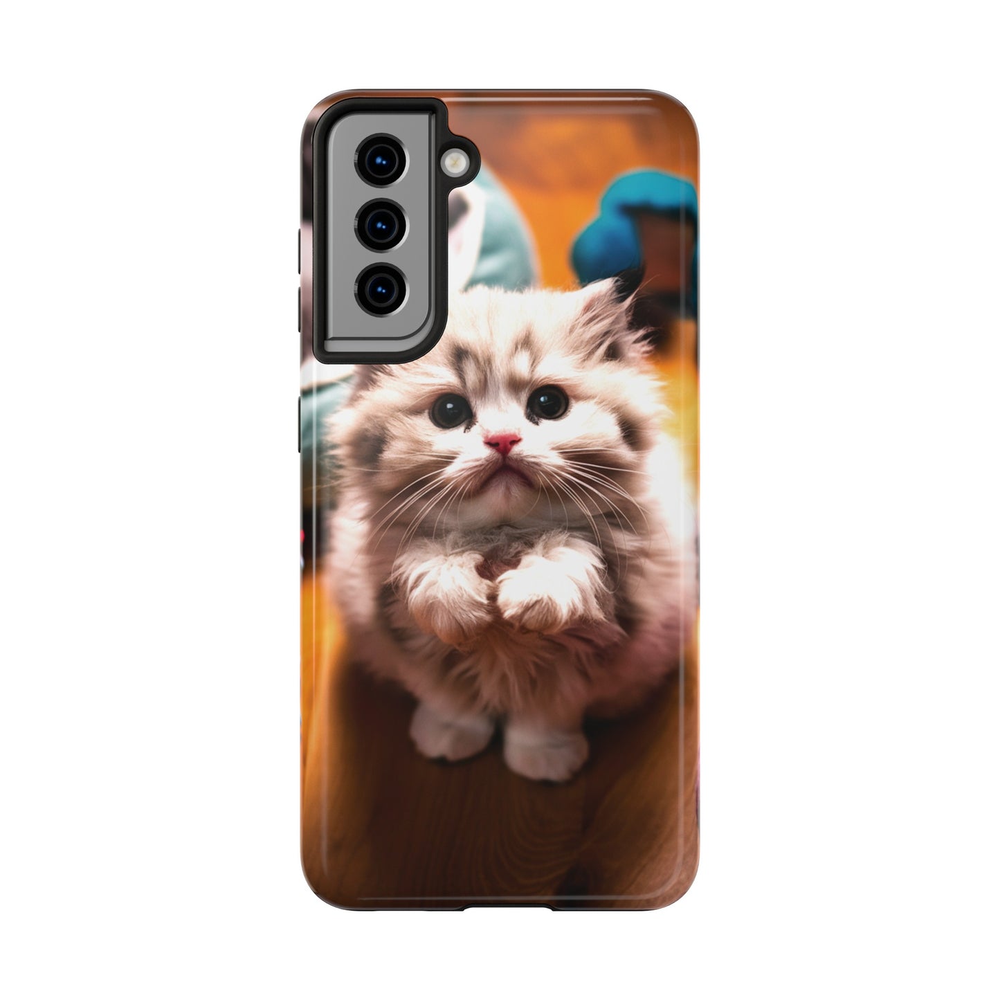 Purrfect Plea - Tough Phone Cases
