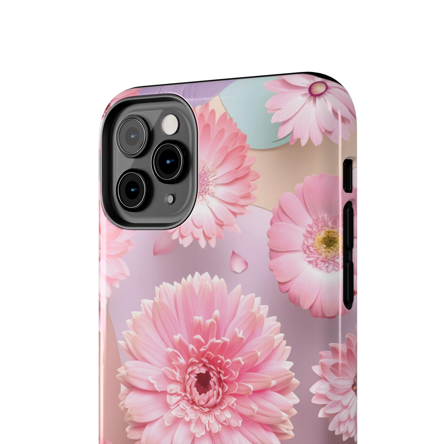 Pink Floral Bliss - Tough Phone Cases