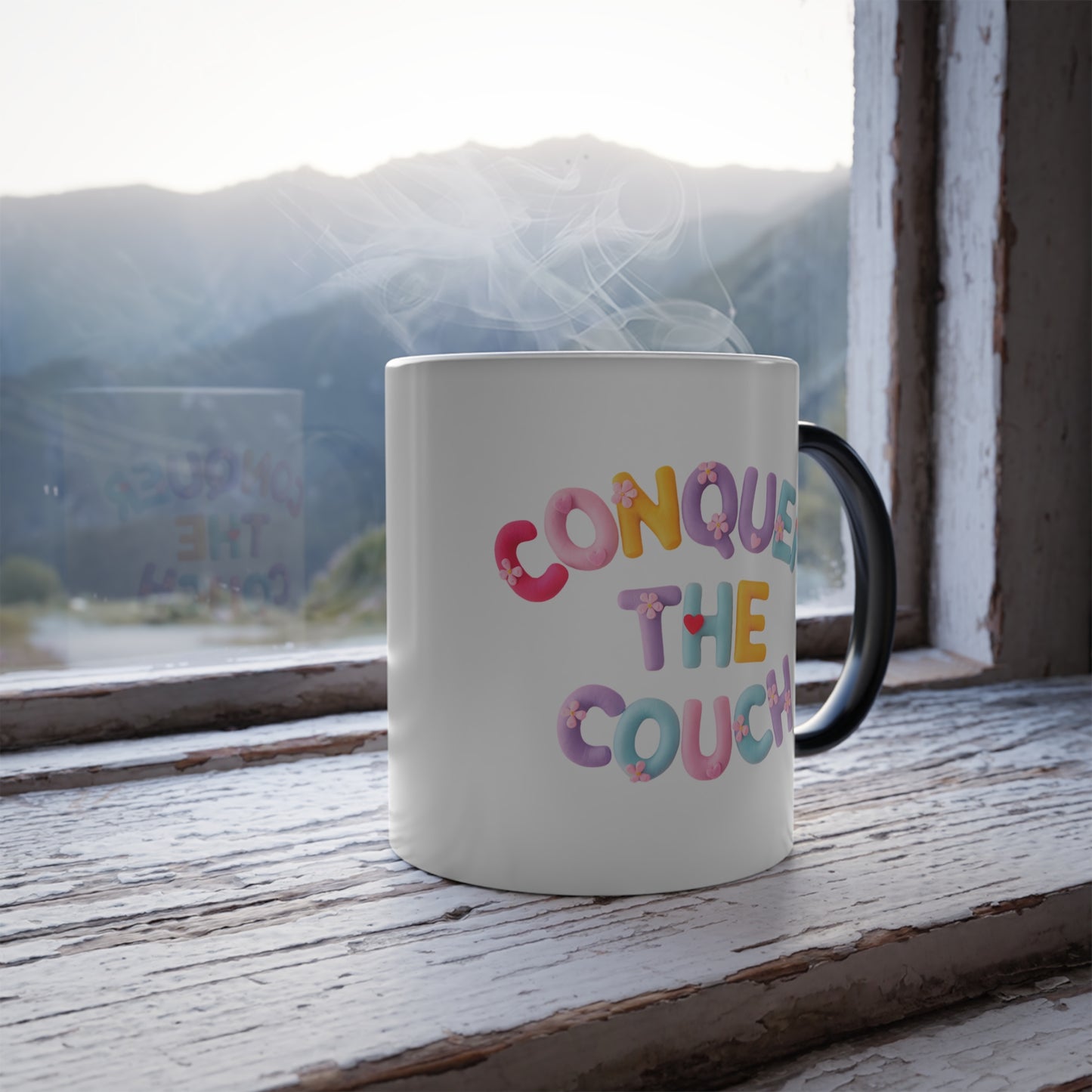 Conquer the Couch - Color Morphing Mug, 11oz