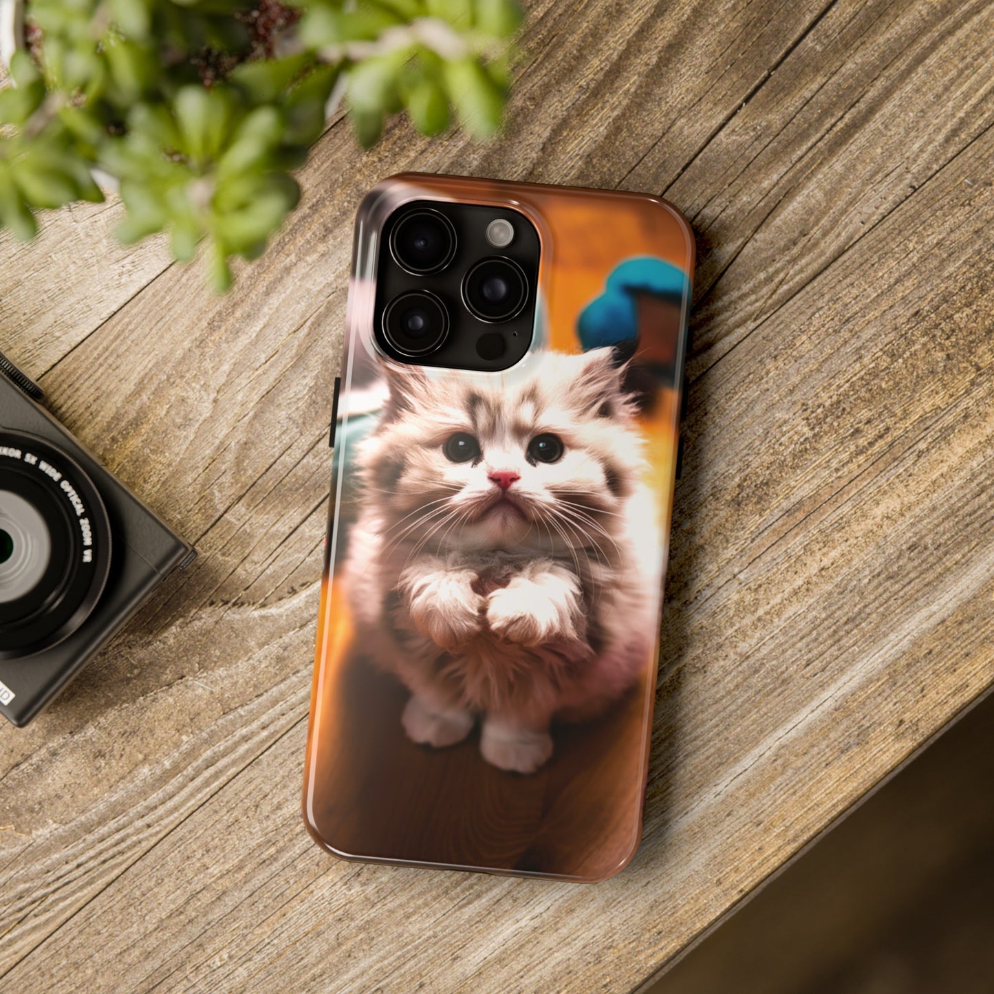 Purrfect Plea - Tough Phone Cases