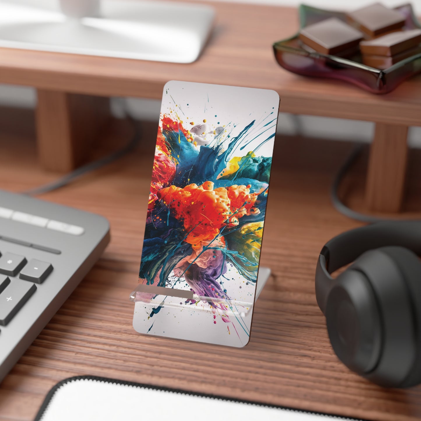 Colorful Canvas - Display Stand for Smartphones