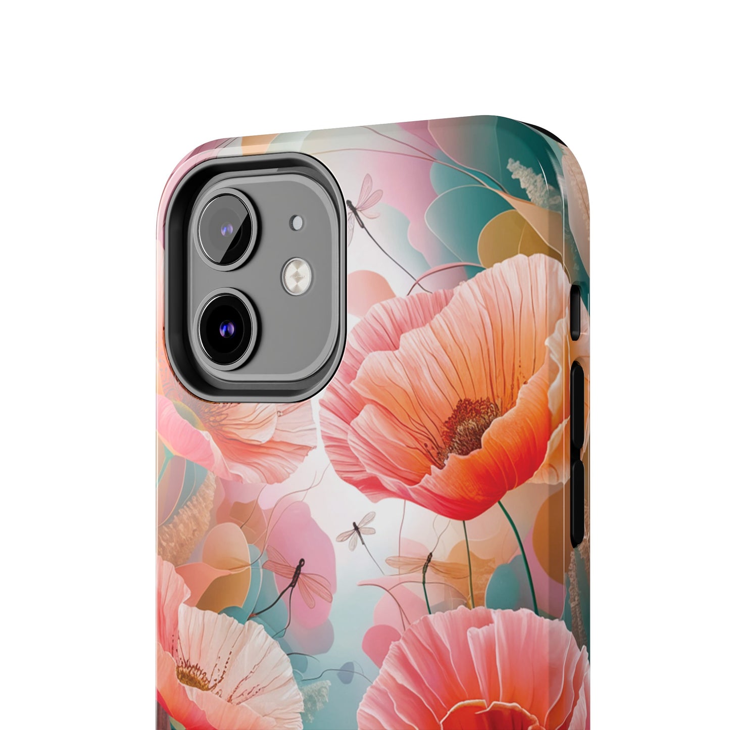 Whimsical Wings and Petal Whispers - Tough Phone Cases
