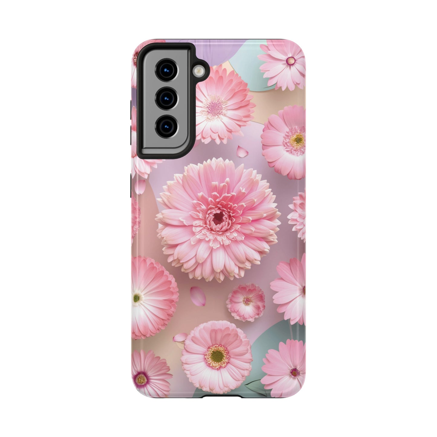 Pink Floral Bliss - Tough Phone Cases