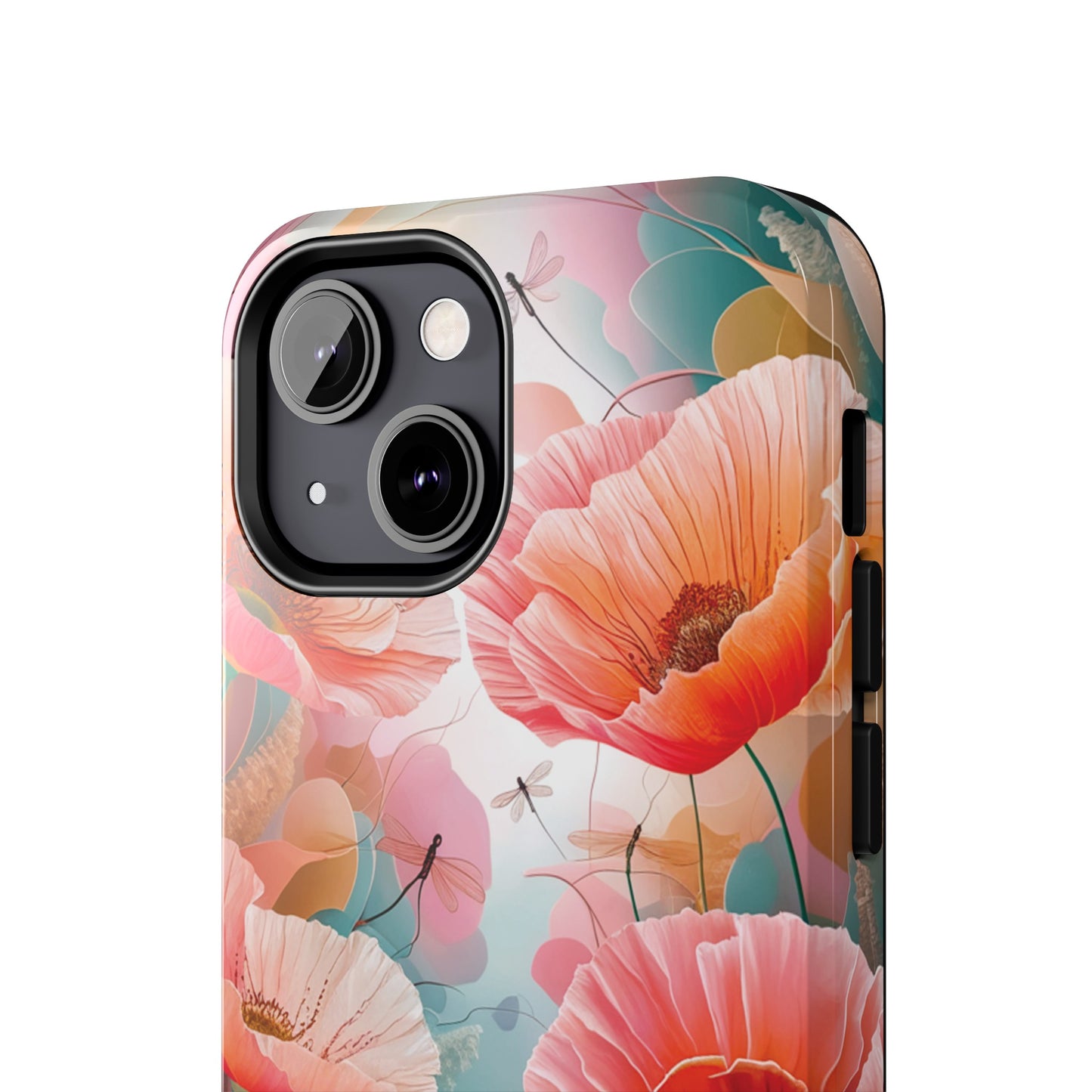 Whimsical Wings and Petal Whispers - Tough Phone Cases