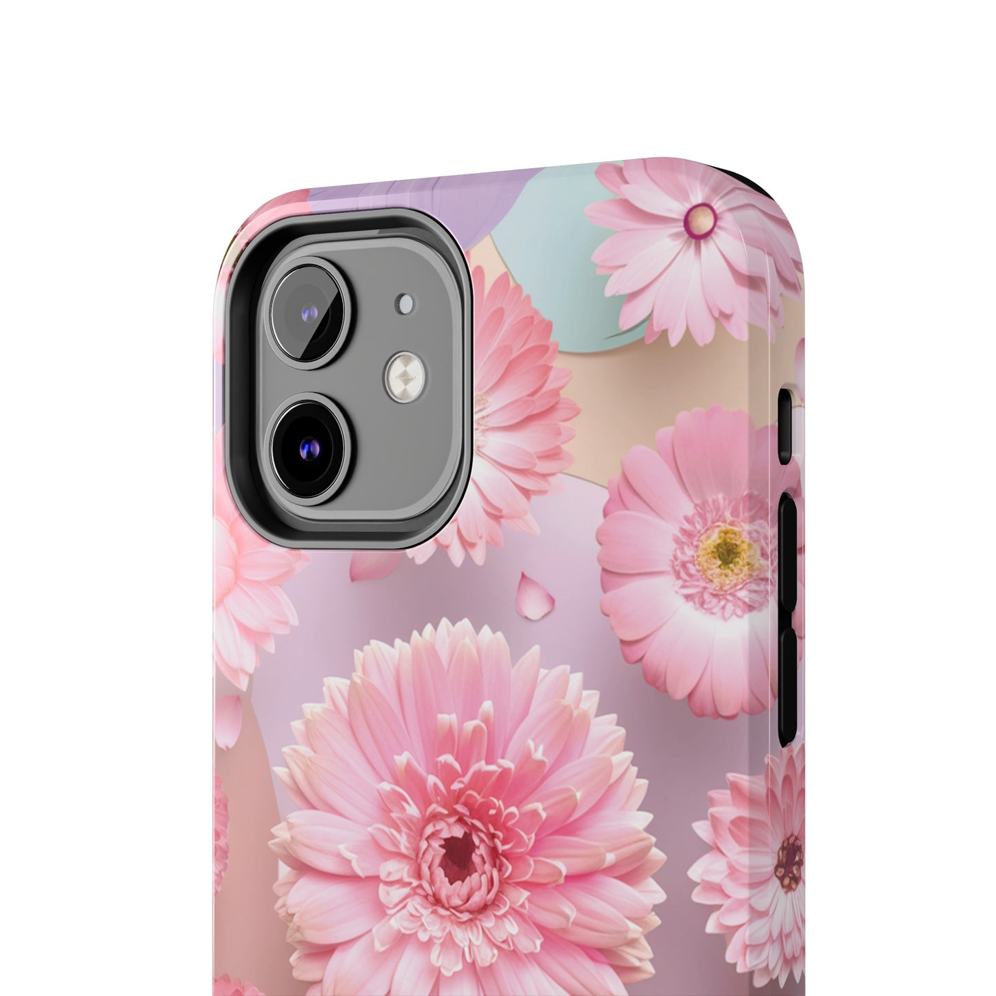 Pink Floral Bliss - Tough Phone Cases