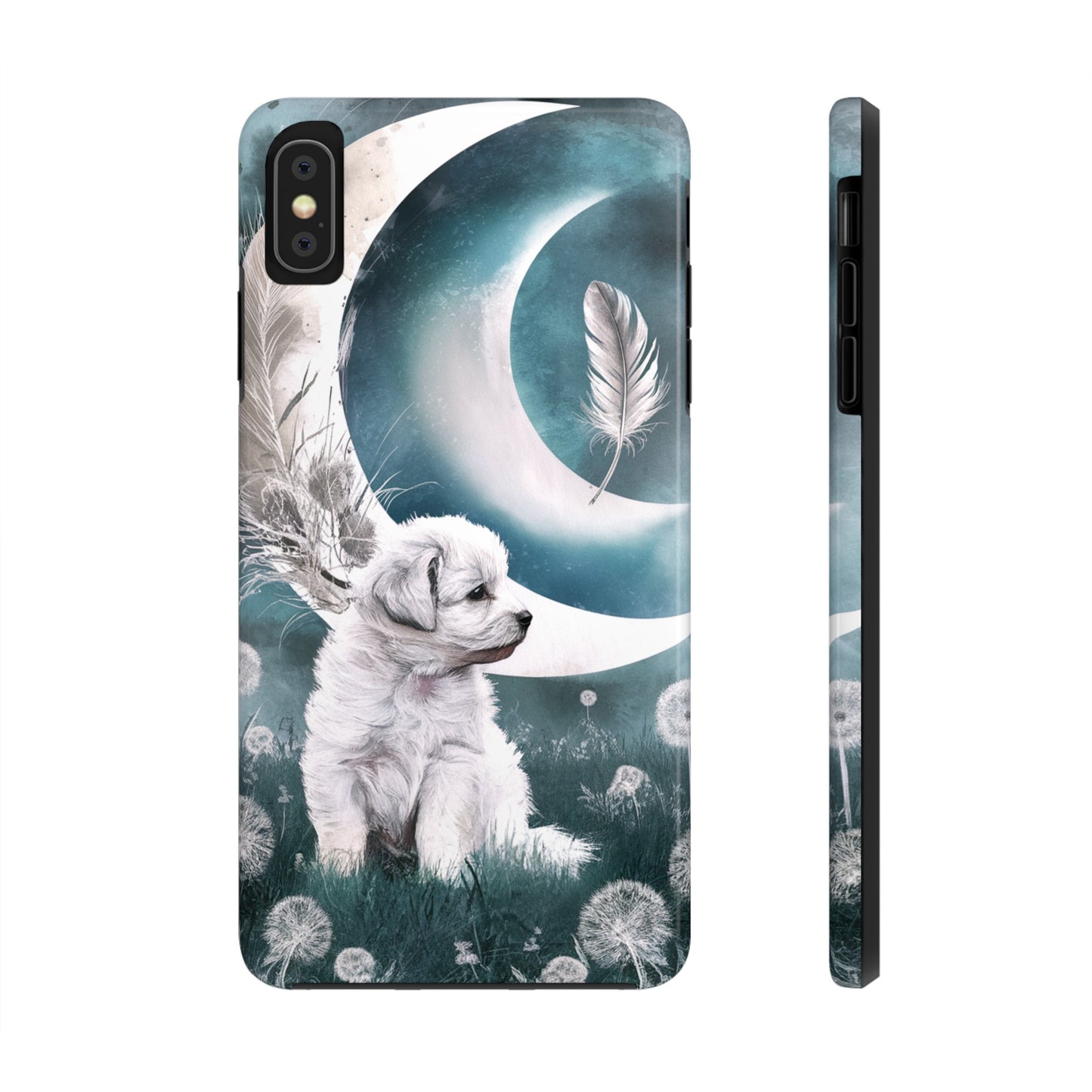 Enchanted Lunar Pup - Tough Phone Cases
