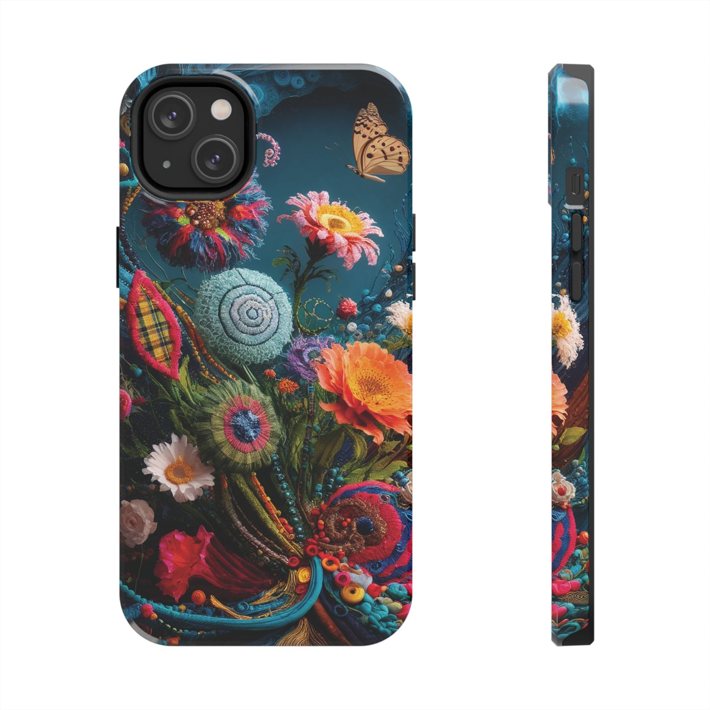 Botanical Sewing Whimsy - Tough Phone Cases