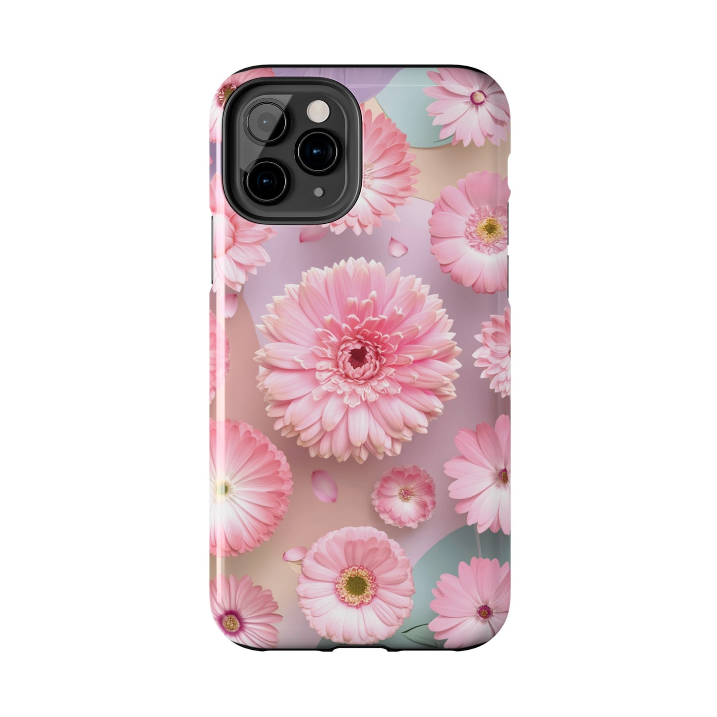 Pink Floral Bliss - Tough Phone Cases