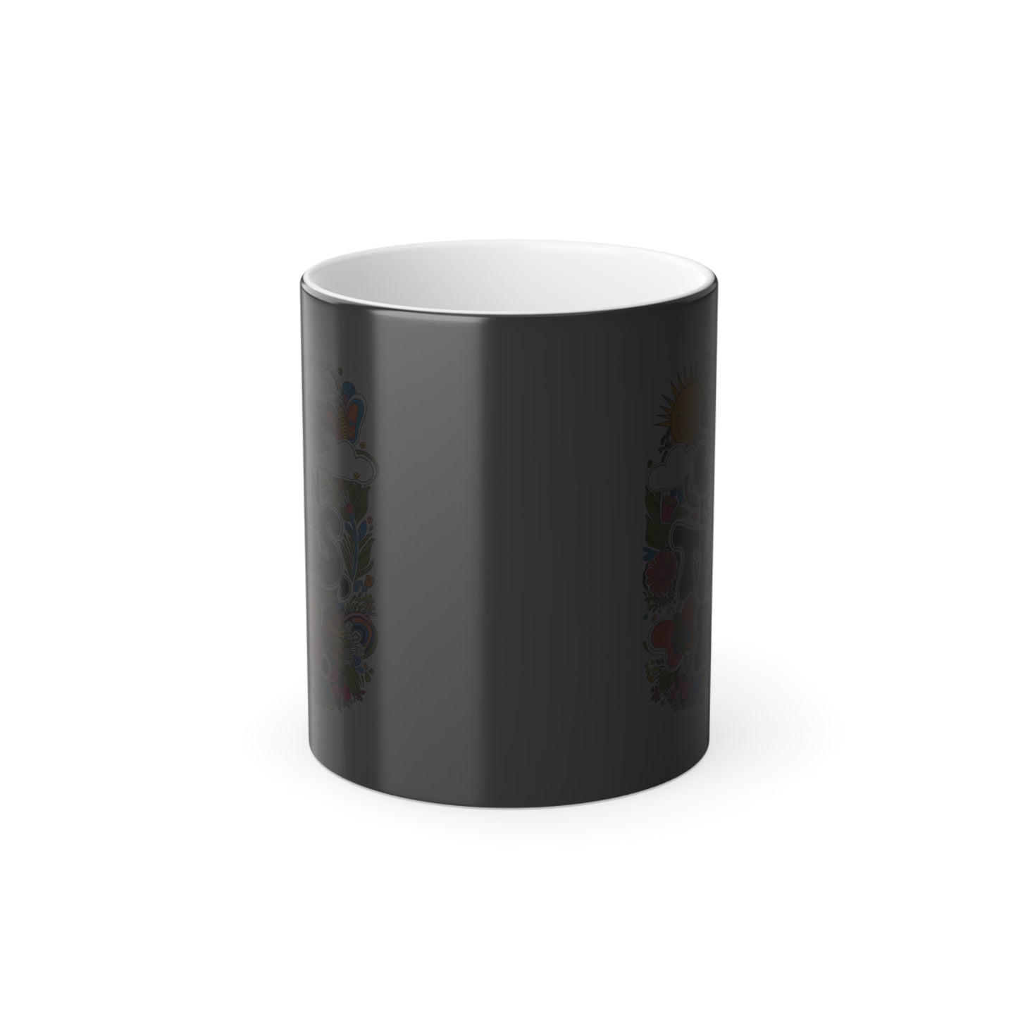 Joy is Not In Things, it is In Us - Color Morphing Mug, 11oz