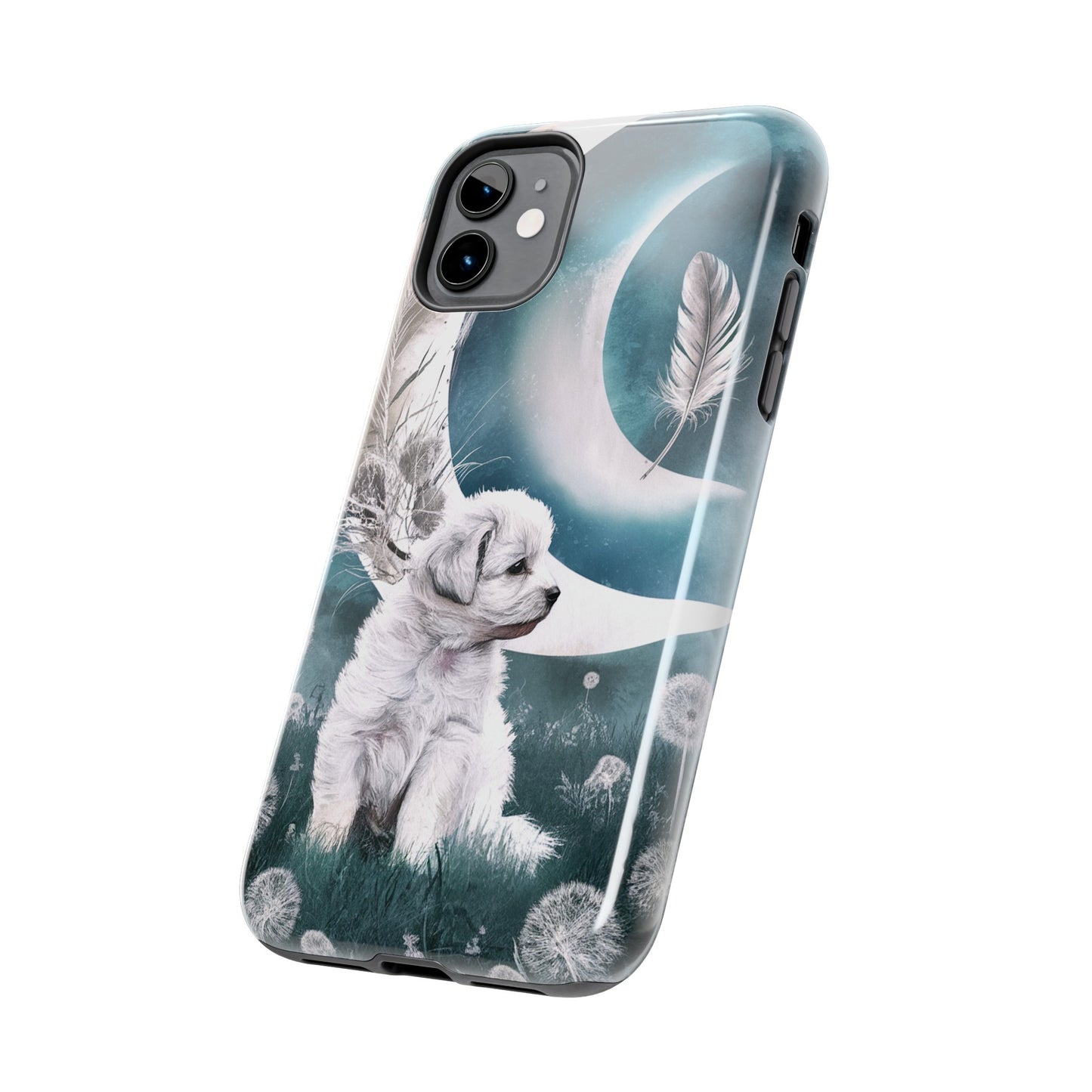 Enchanted Lunar Pup - Tough Phone Cases