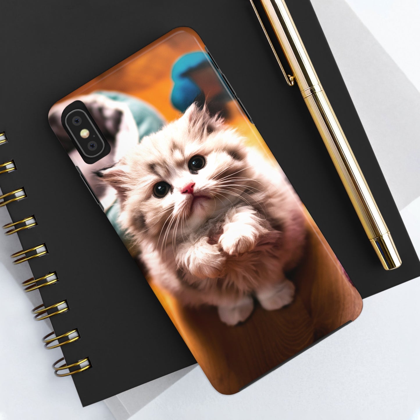 Purrfect Plea - Tough Phone Cases