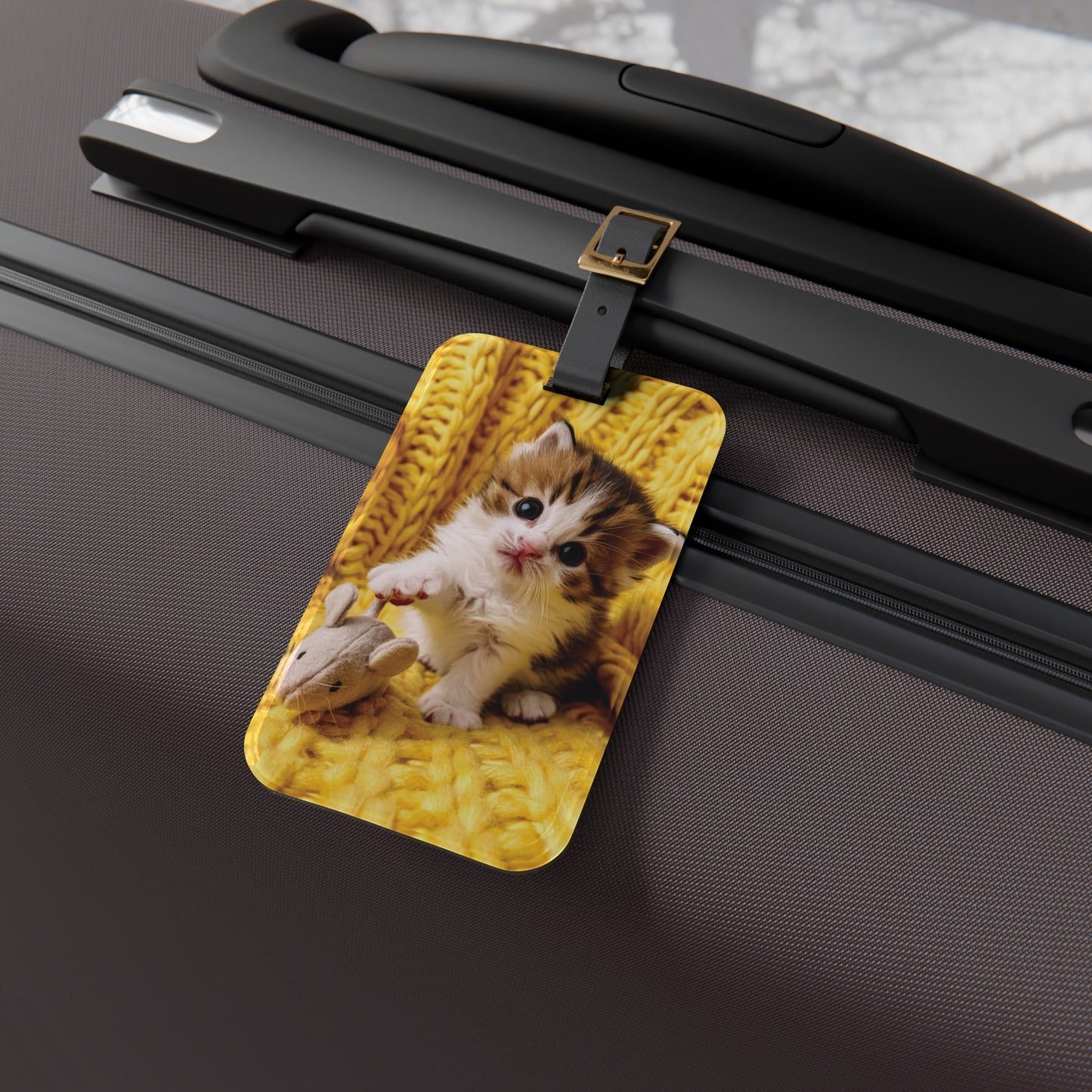 Sunshine Kitten - Luggage Tag