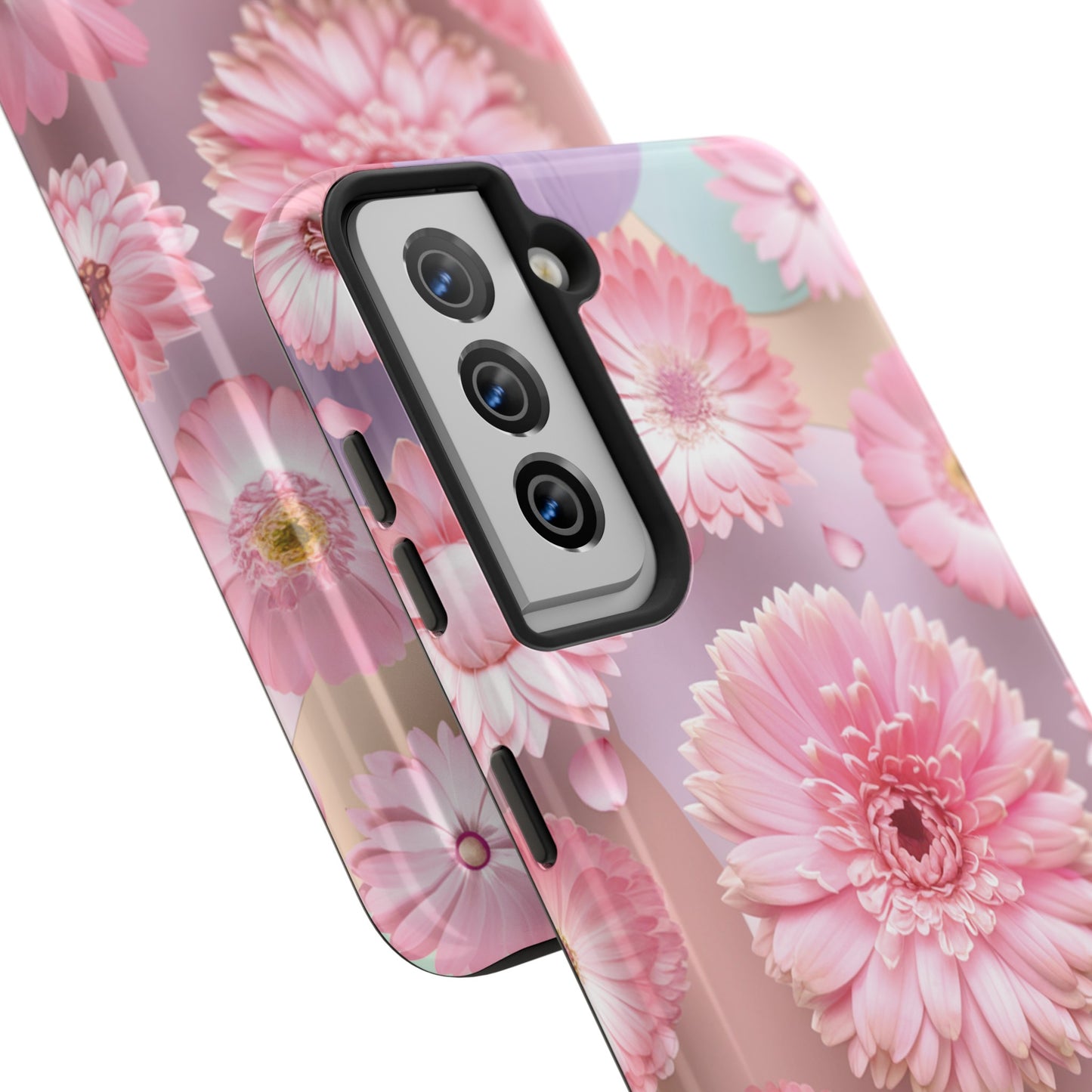 Pink Floral Bliss - Tough Phone Cases