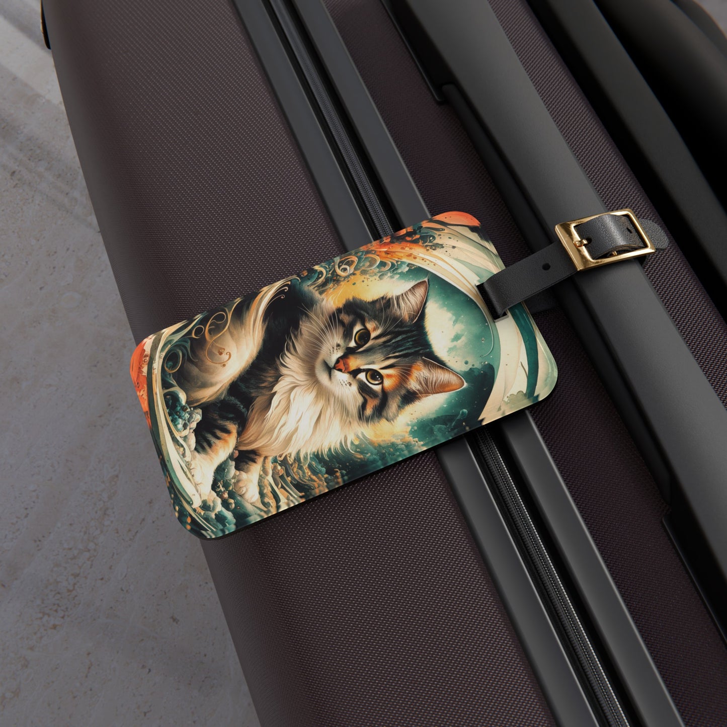 I am a Regal Cat - Luggage Tag