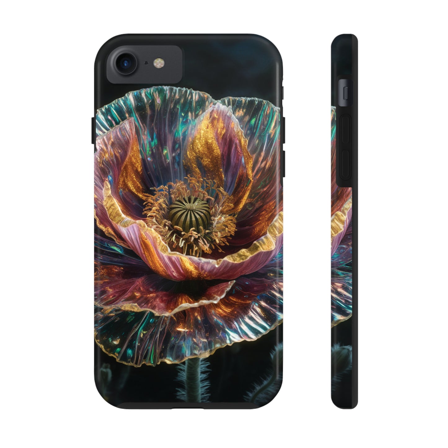 Ethereal Poppy Glow - Tough Phone Cases