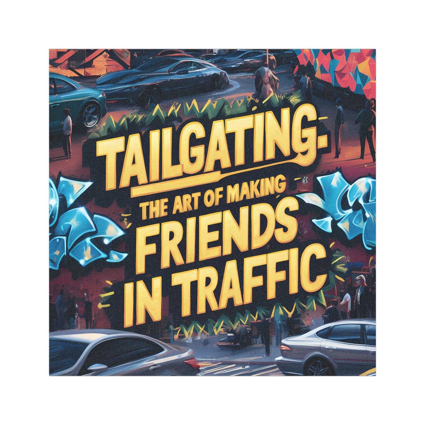 "Tailgating the Art of Making Friends in Traffic." - Car Magnets