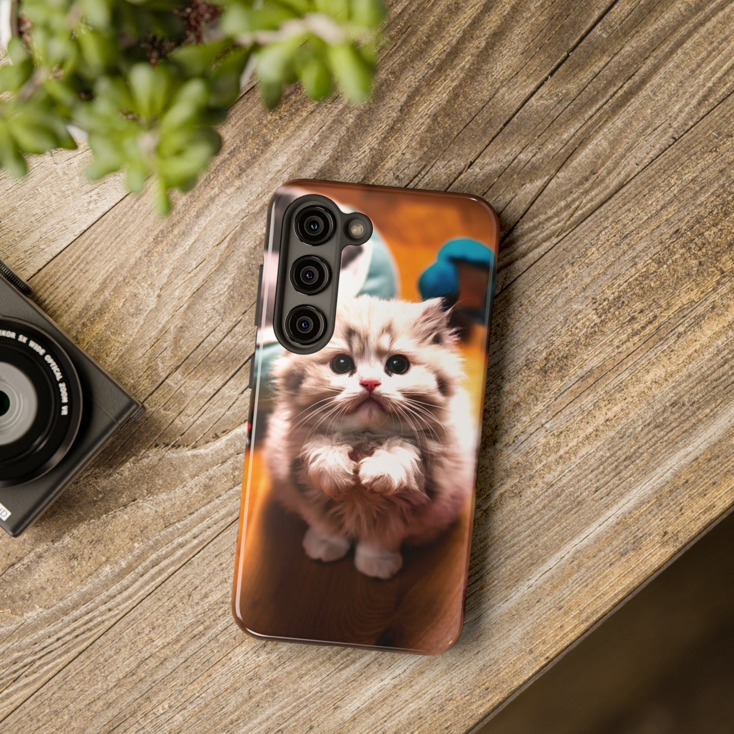 Purrfect Plea - Tough Phone Cases