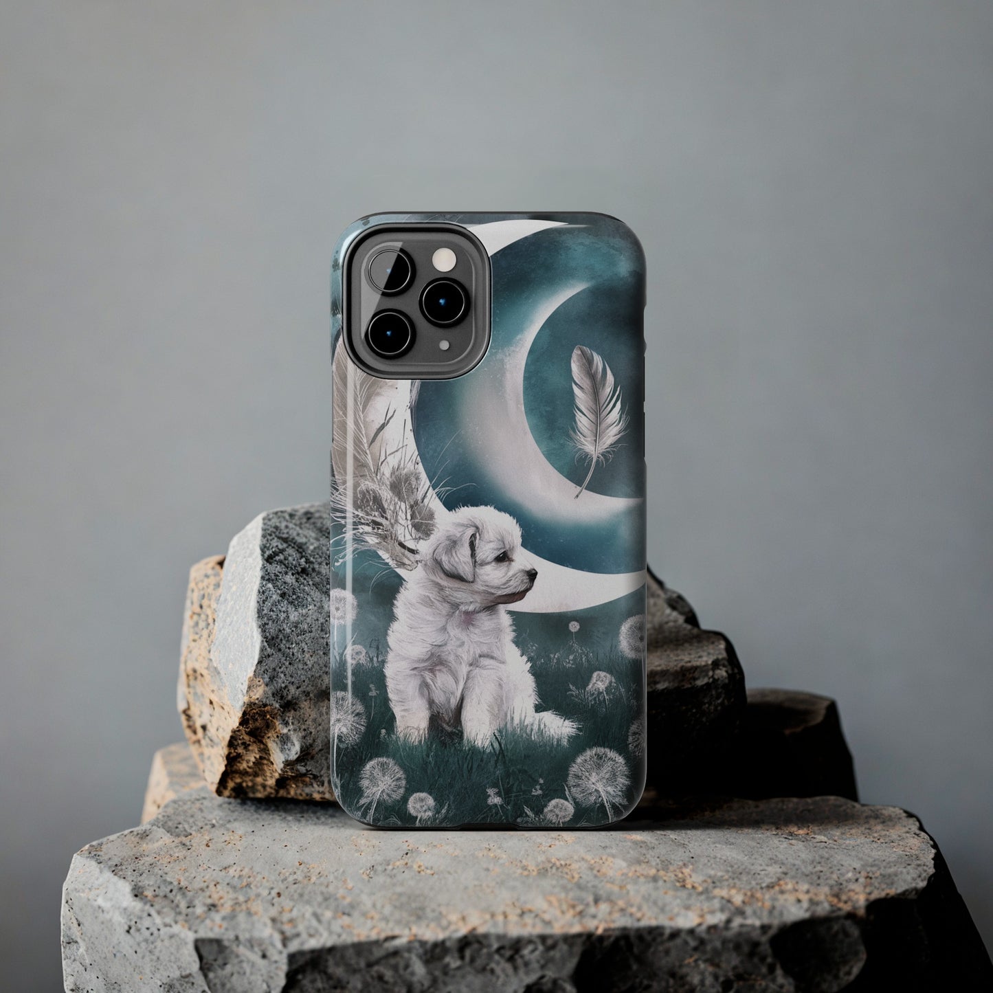 Enchanted Lunar Pup - Tough Phone Cases