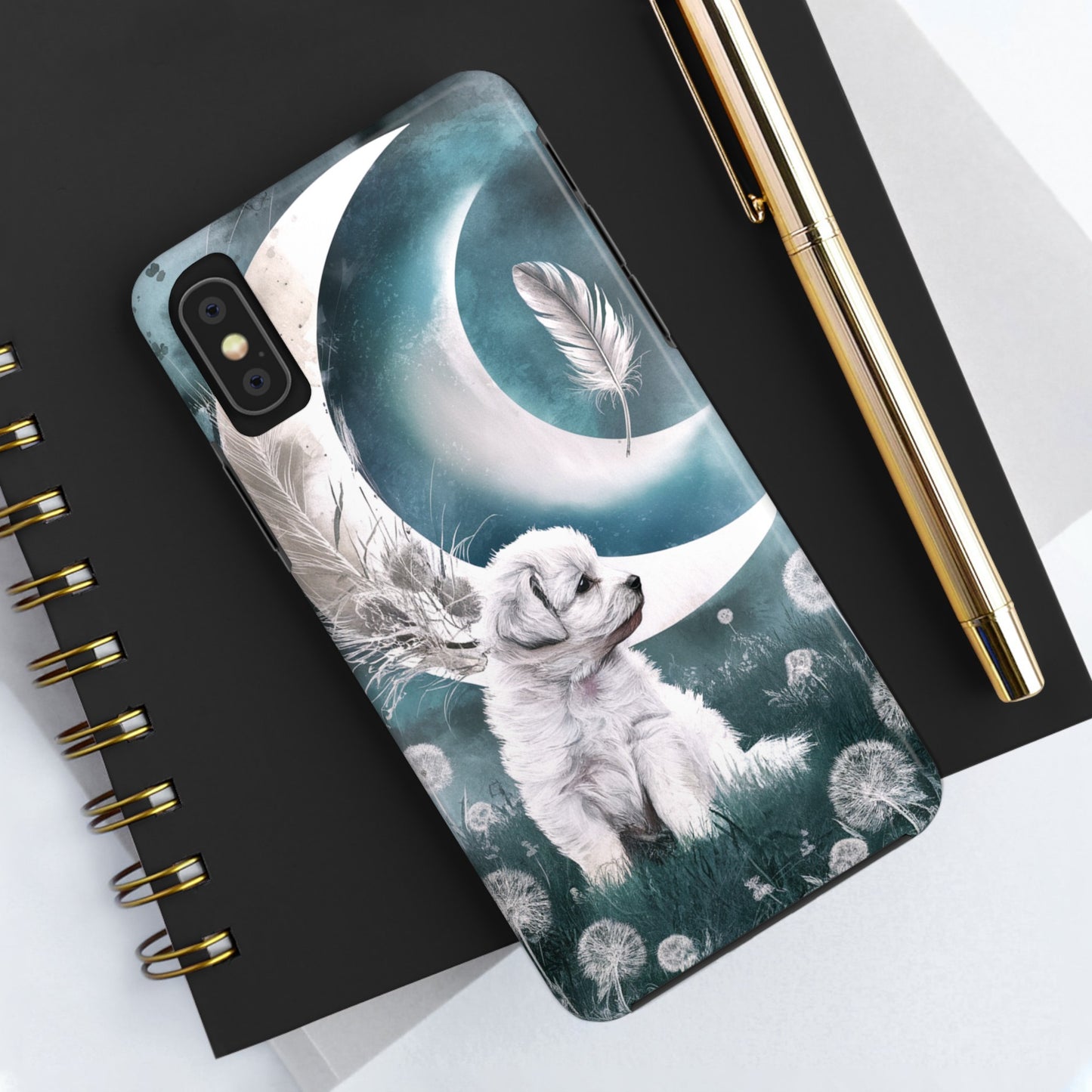 Enchanted Lunar Pup - Tough Phone Cases