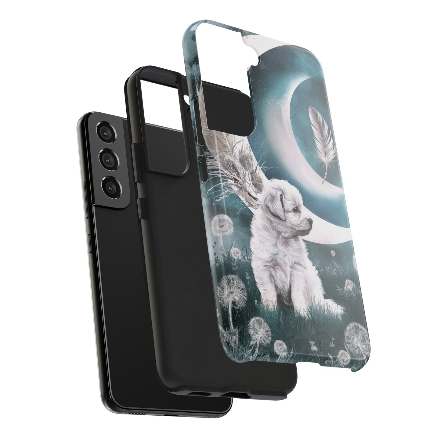 Enchanted Lunar Pup - Tough Phone Cases
