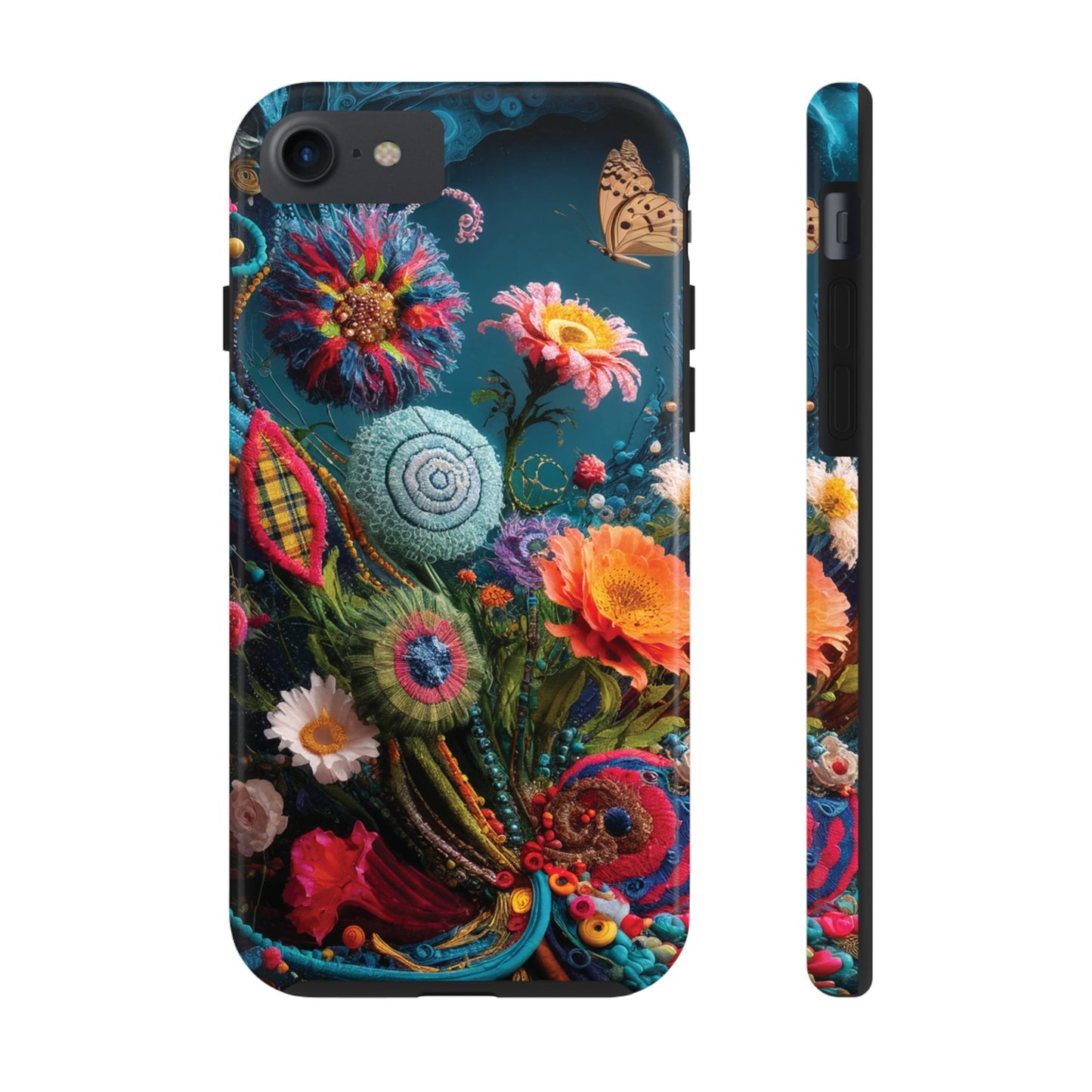 Botanical Sewing Whimsy - Tough Phone Cases