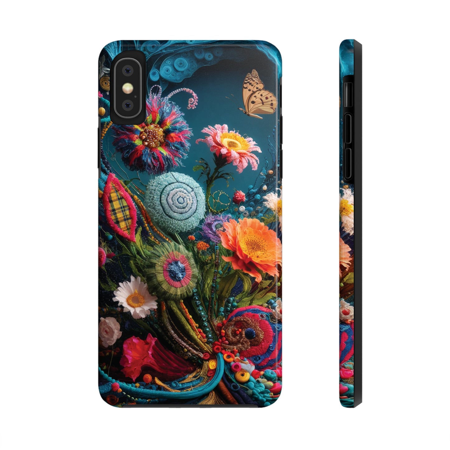 Botanical Sewing Whimsy - Tough Phone Cases