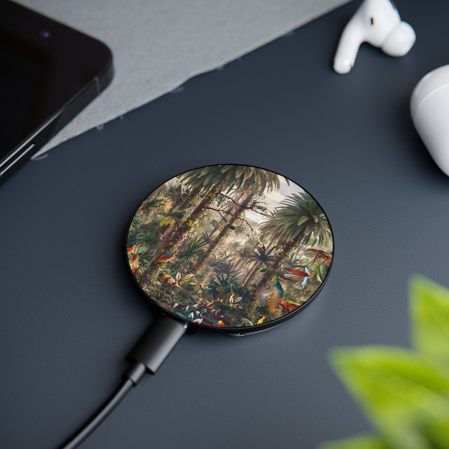 Amazon Forest Serenade - Magnetic Induction Charger