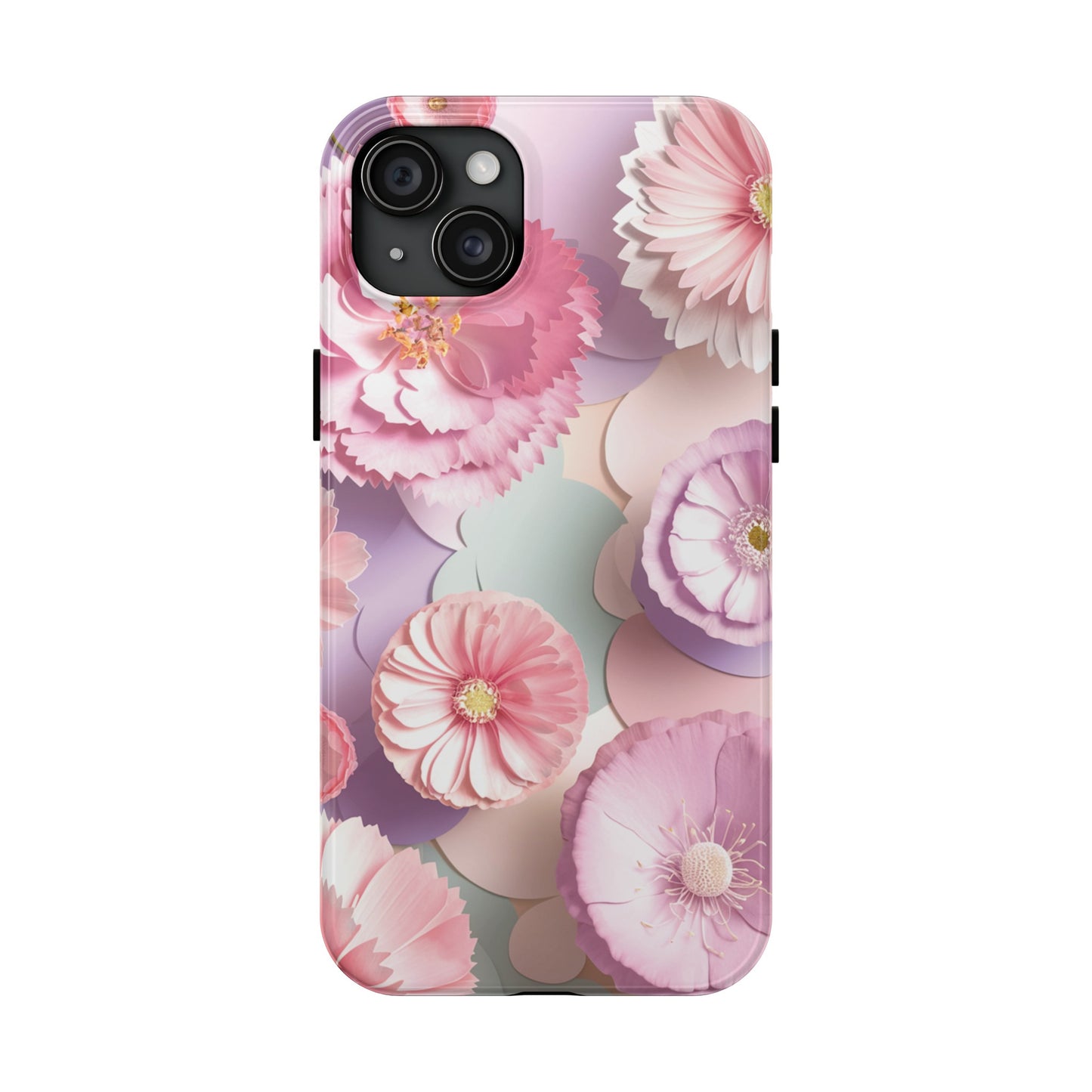 Pastel Floral Dream - Tough Phone Cases
