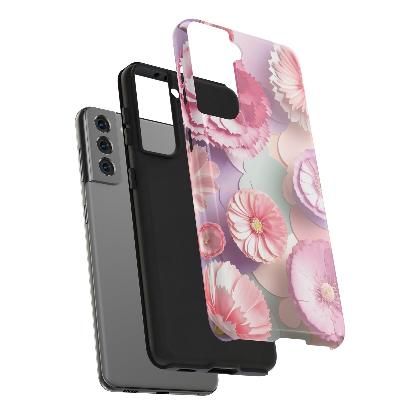 Pastel Floral Dream - Tough Phone Cases