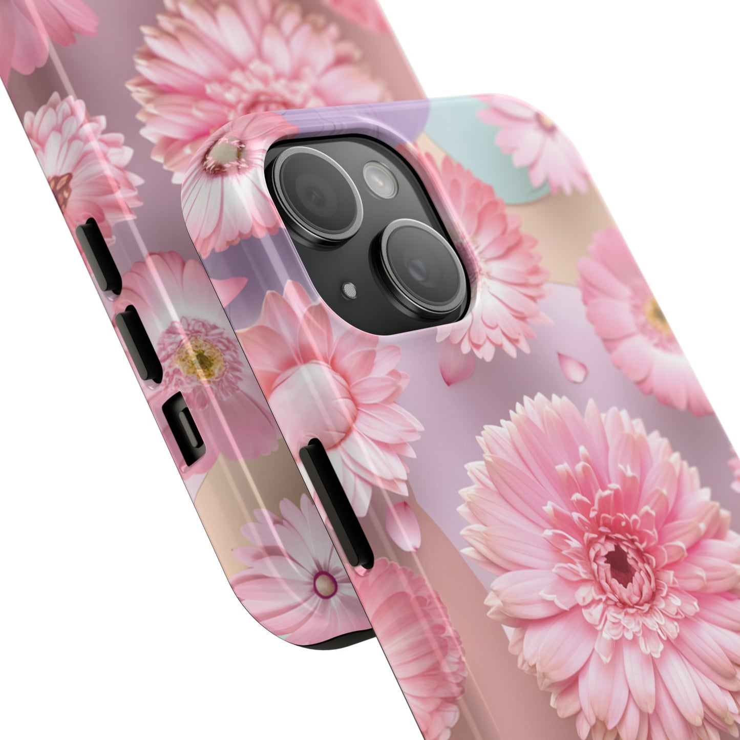 Pink Floral Bliss - Tough Phone Cases