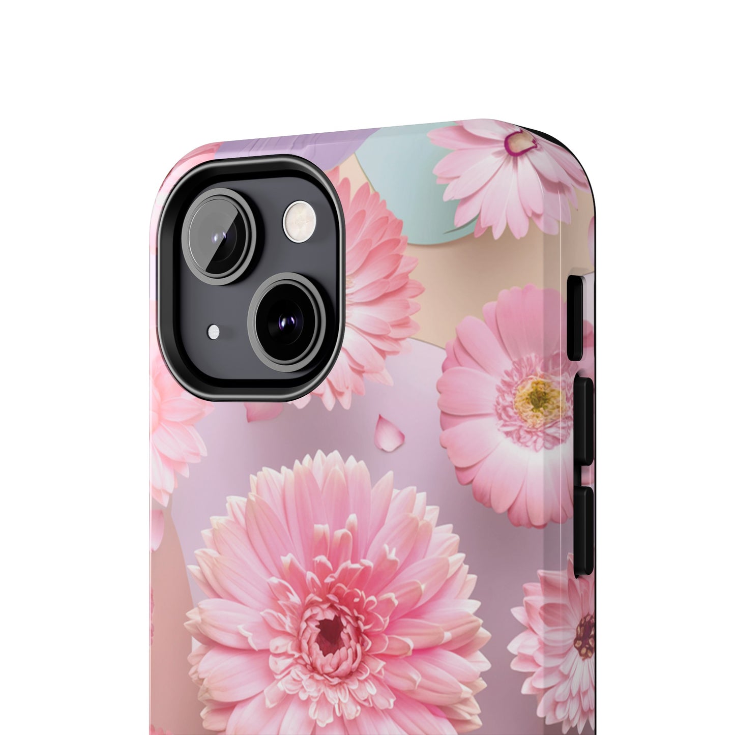 Pink Floral Bliss - Tough Phone Cases