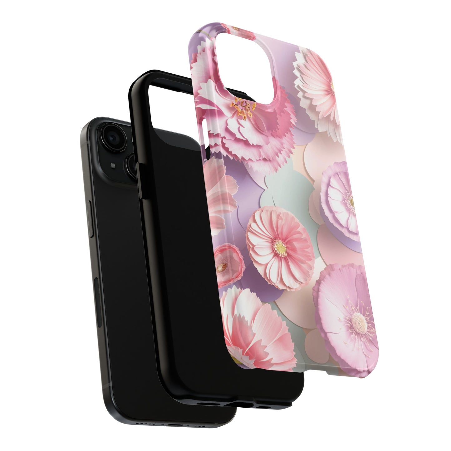 Pastel Floral Dream - Tough Phone Cases