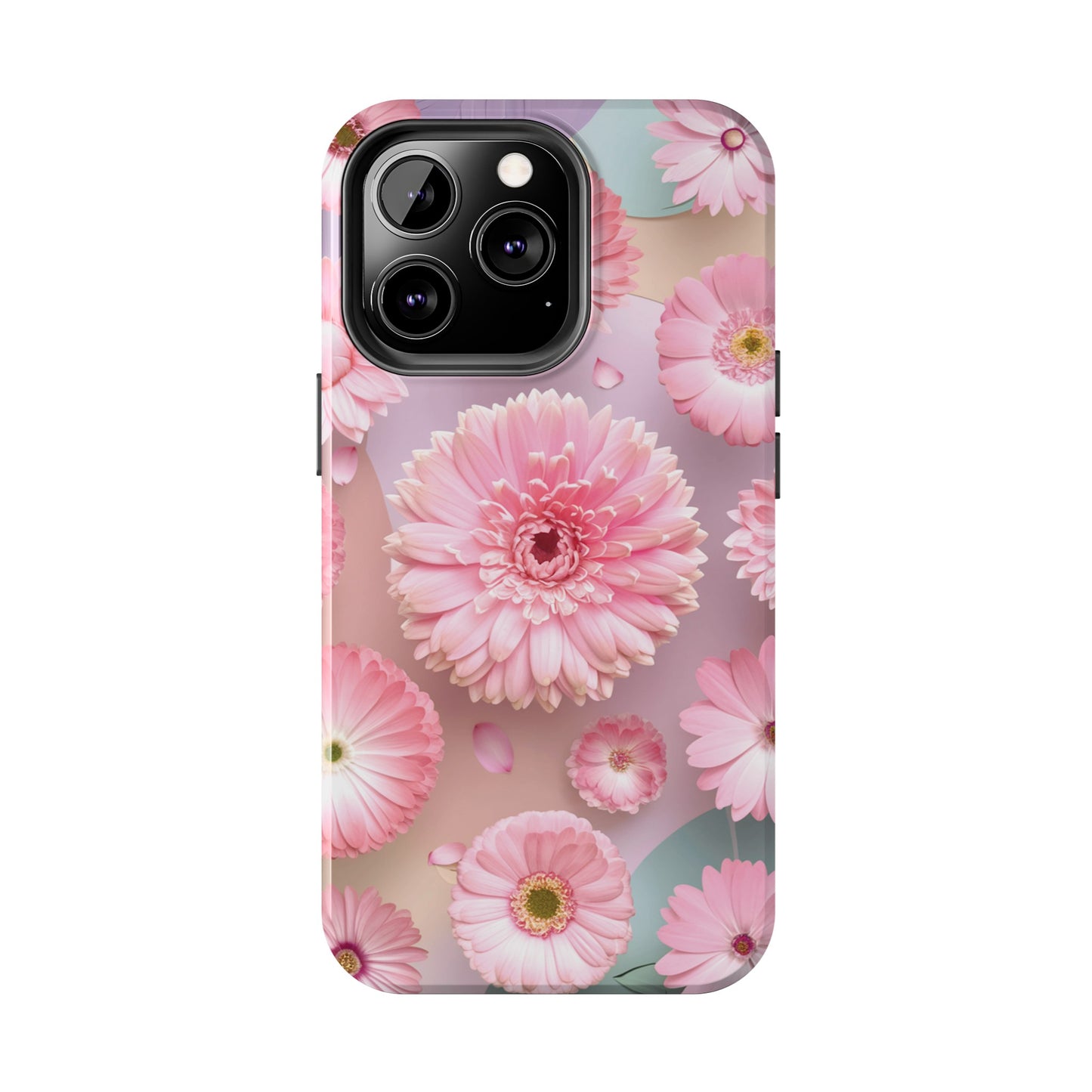 Pink Floral Bliss - Tough Phone Cases